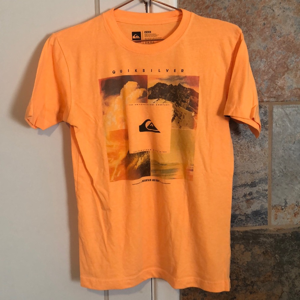 Orange Quiksilver Tee